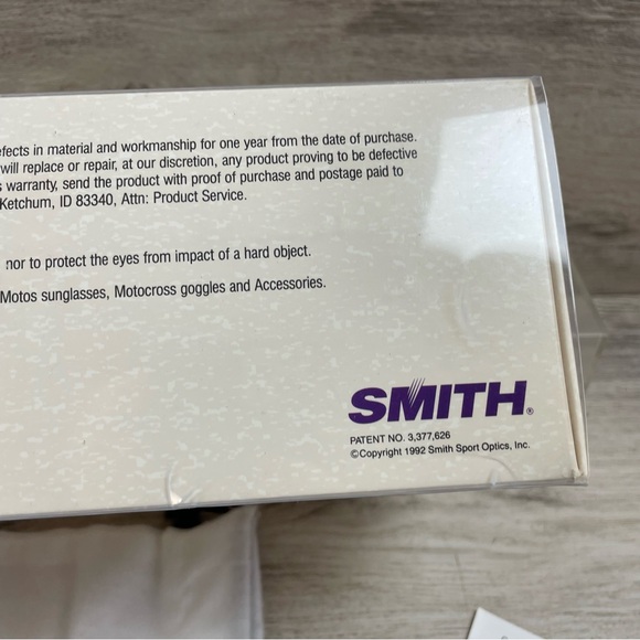 Vintage NOS Smith Optics Ski Snowboard Goggles New In Box Regulator Matrix Adult - Picture 11 of 15
